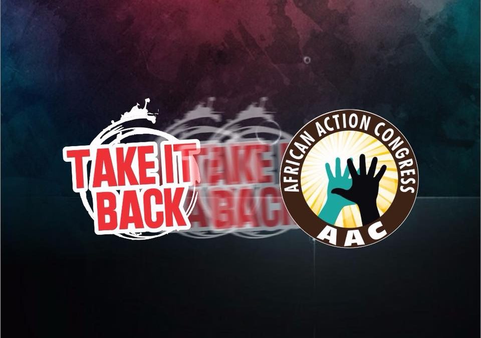 TakeItBack Movement’s Political Party Platform is African Action Congress